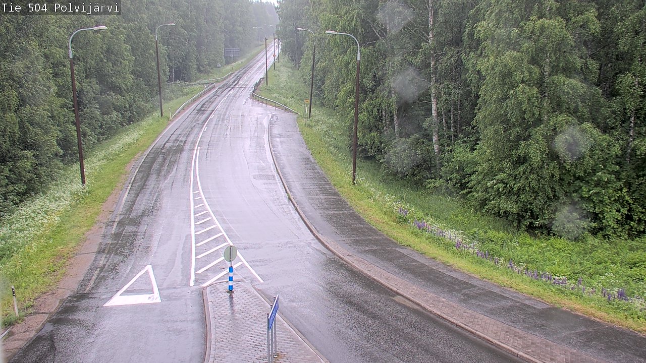 Kelikamerat Kuva Tie 504 Polvijärvi, Polvijärvi, Pohjois-Karjala