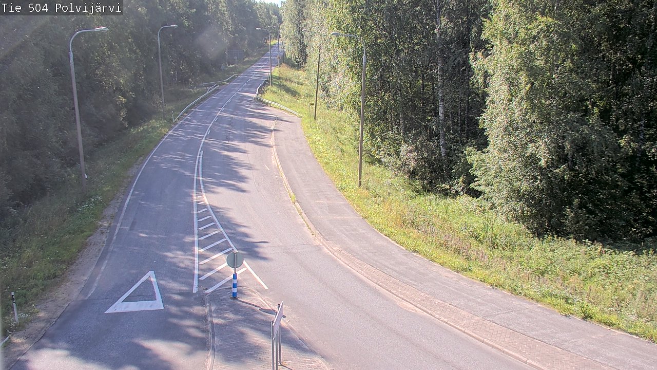 Kelikamerat Kuva Tie 504 Polvijärvi, Polvijärvi, Pohjois-Karjala