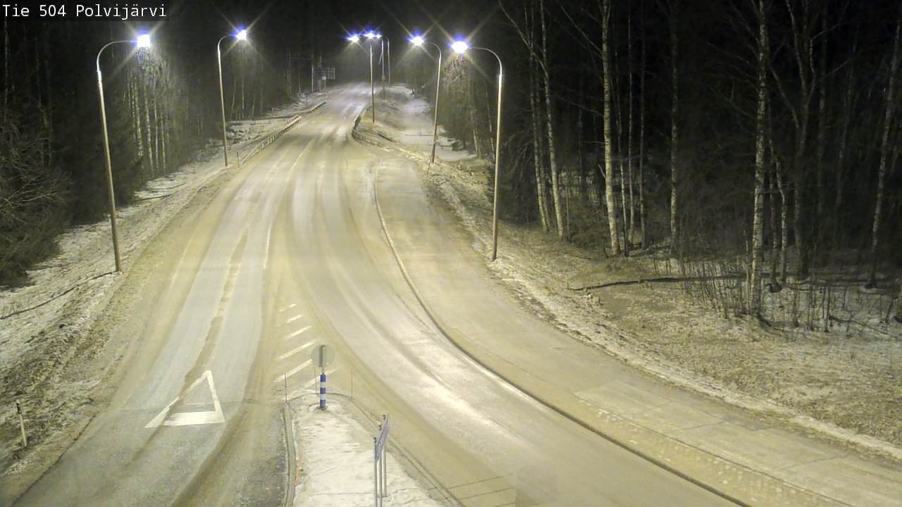 Kelikamerat Kuva Tie 504 Polvijärvi, Polvijärvi, Pohjois-Karjala