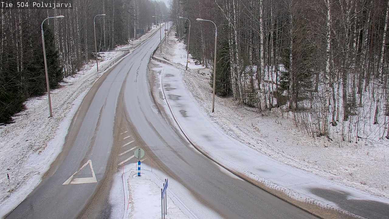 Kelikamerat Kuva Tie 504 Polvijärvi, Polvijärvi, Pohjois-Karjala