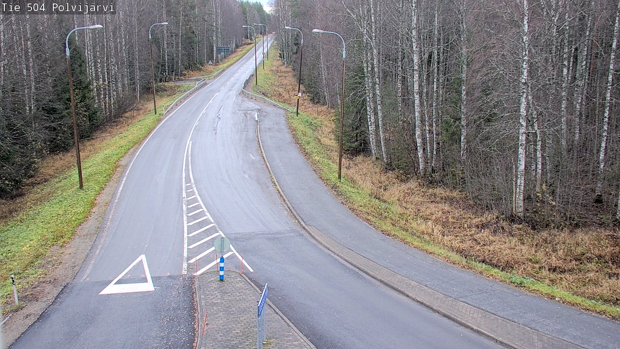Kelikamerat Kuva Tie 504 Polvijärvi, Polvijärvi, Pohjois-Karjala
