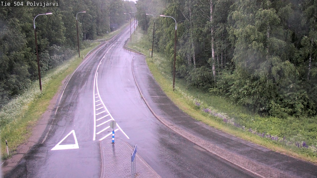 Kelikamerat Kuva Tie 504 Polvijärvi, Polvijärvi, Pohjois-Karjala