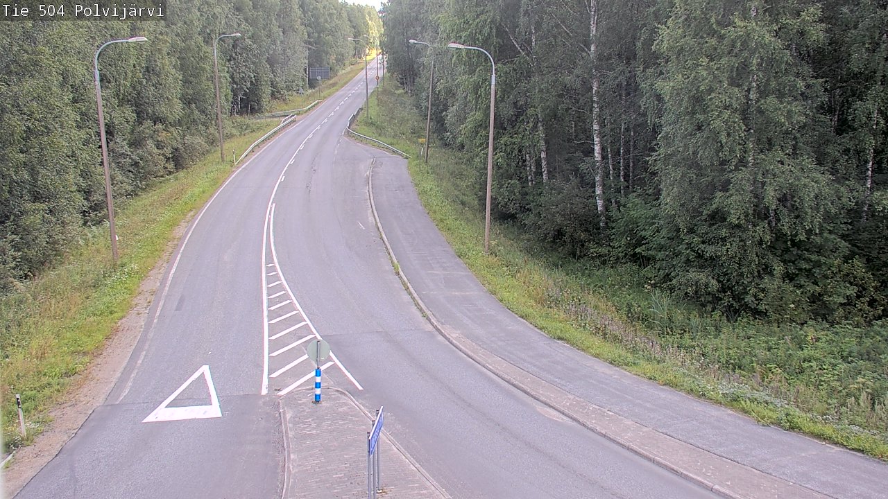 Kelikamerat Kuva Tie 504 Polvijärvi, Polvijärvi, Pohjois-Karjala