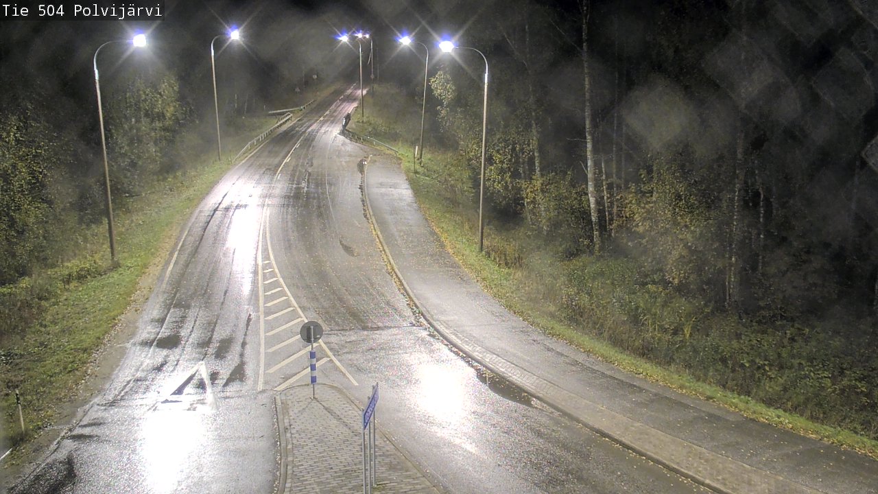 Kelikamerat Kuva Tie 504 Polvijärvi, Polvijärvi, Pohjois-Karjala