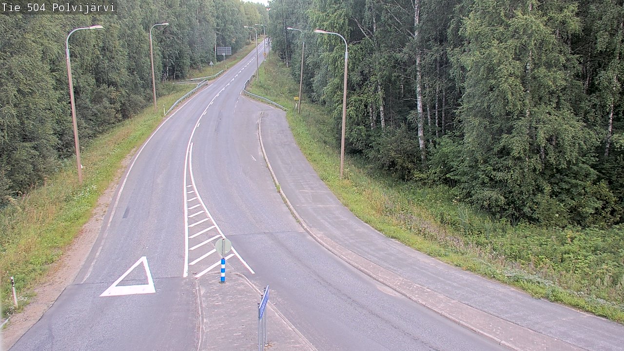 Kelikamerat Kuva Tie 504 Polvijärvi, Polvijärvi, Pohjois-Karjala