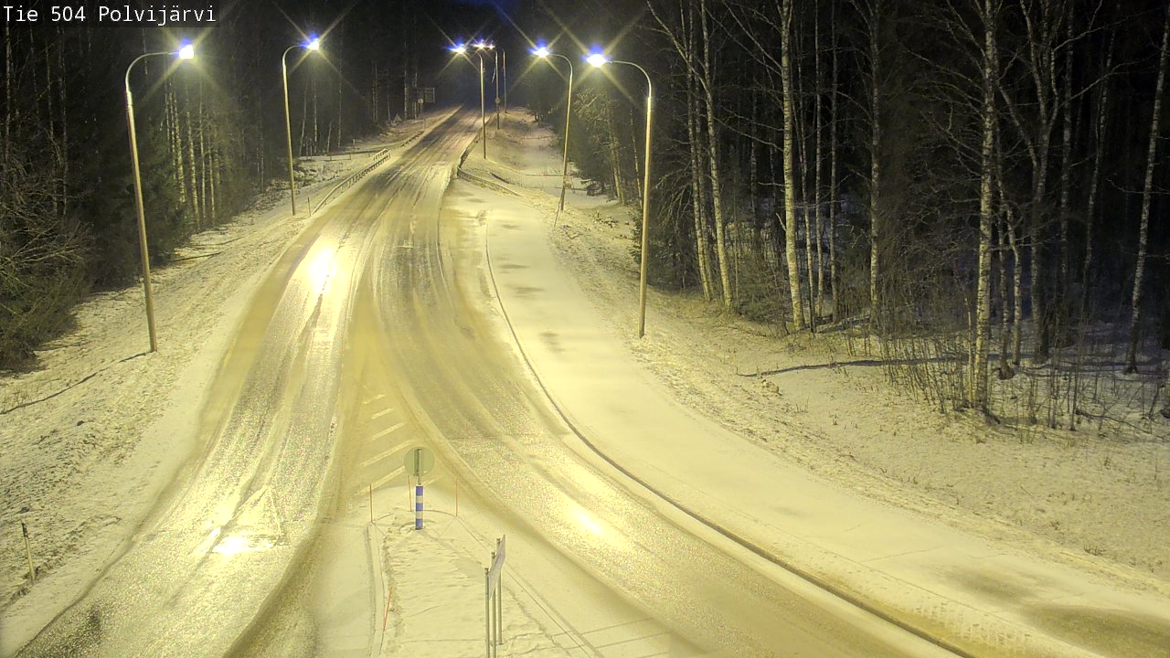 Kelikamerat Kuva Tie 504 Polvijärvi, Polvijärvi, Pohjois-Karjala