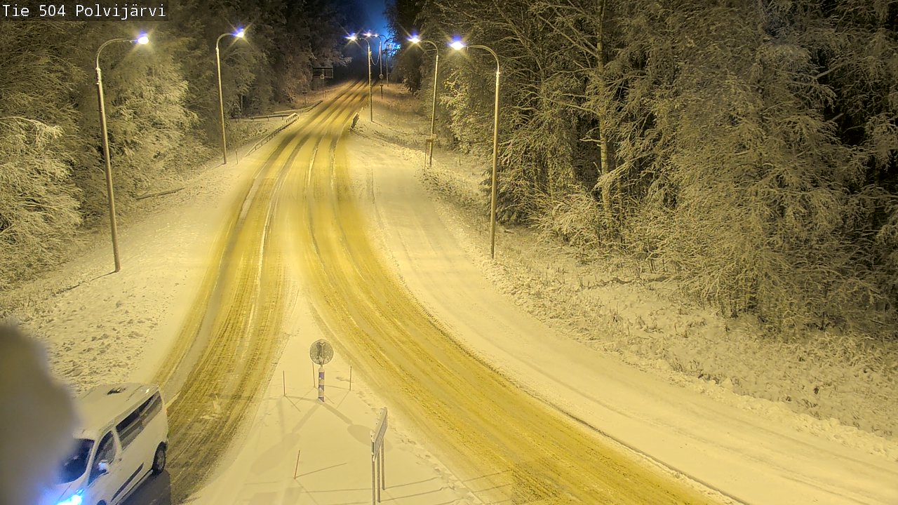 Kelikamerat Kuva Tie 504 Polvijärvi, Polvijärvi, Pohjois-Karjala