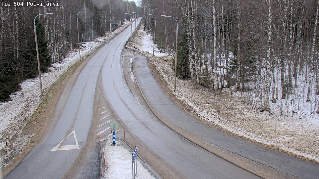 Kelikamerat Kuva Tie 504 Polvijärvi, Polvijärvi, Pohjois-Karjala