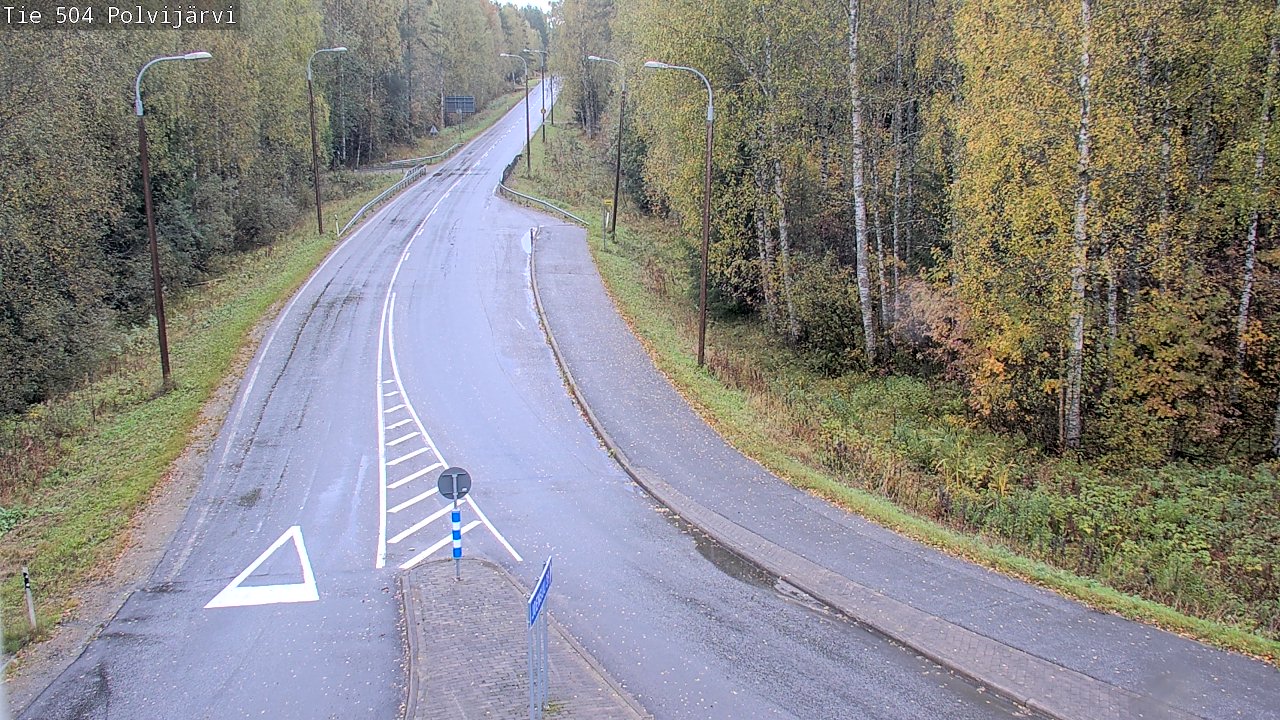 Kelikamerat Kuva Tie 504 Polvijärvi, Polvijärvi, Pohjois-Karjala
