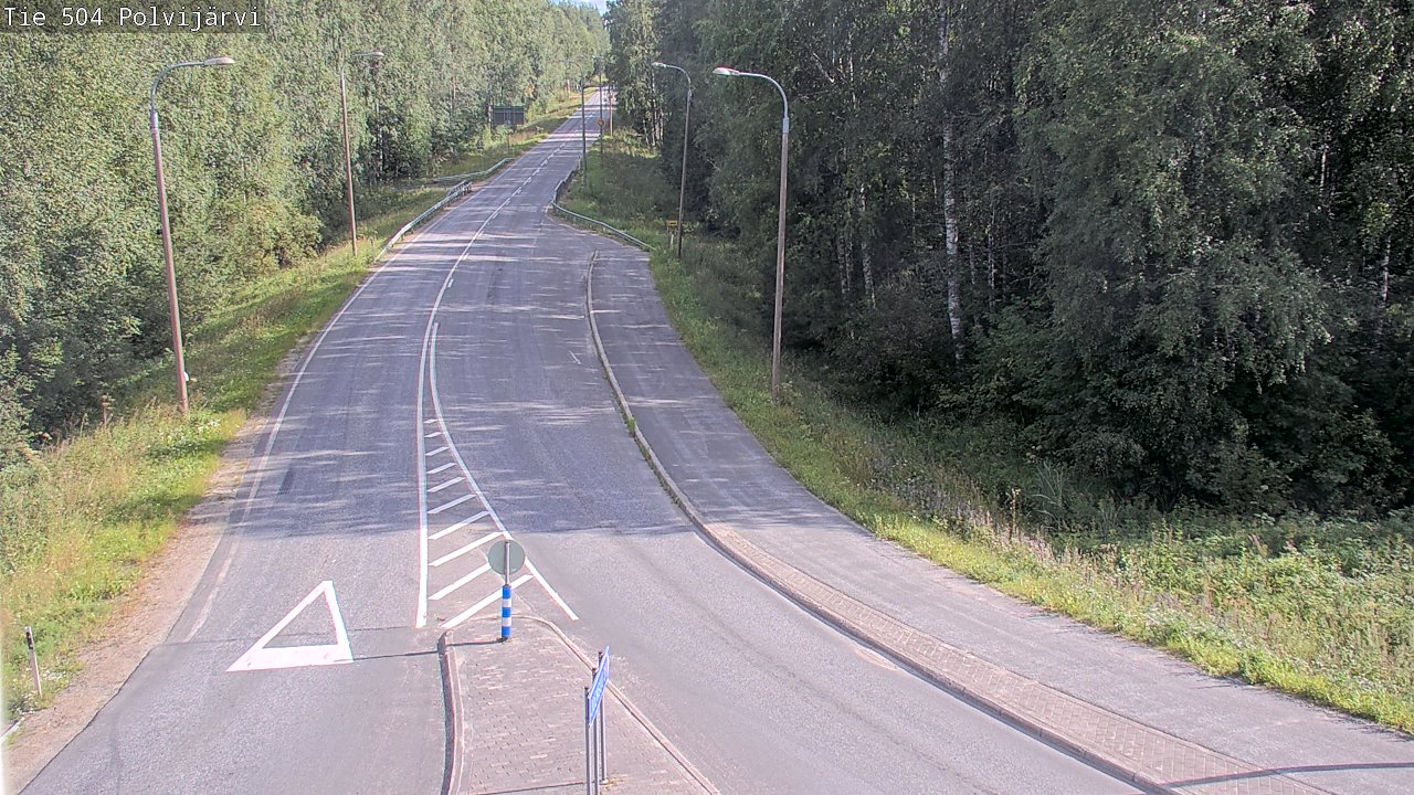 Kelikamerat Kuva Tie 504 Polvijärvi, Polvijärvi, Pohjois-Karjala