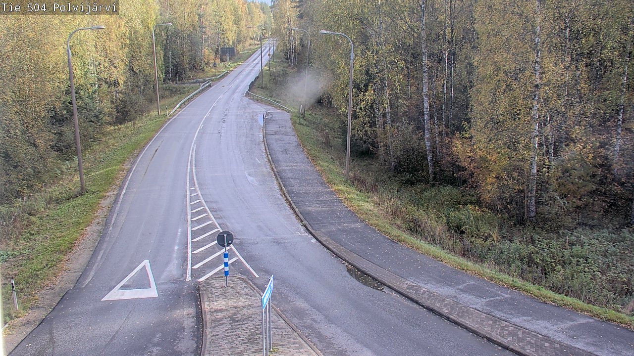 Kelikamerat Kuva Tie 504 Polvijärvi, Polvijärvi, Pohjois-Karjala