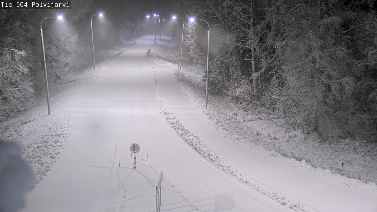 Kelikamerat Kuva Tie 504 Polvijärvi, Polvijärvi, Pohjois-Karjala