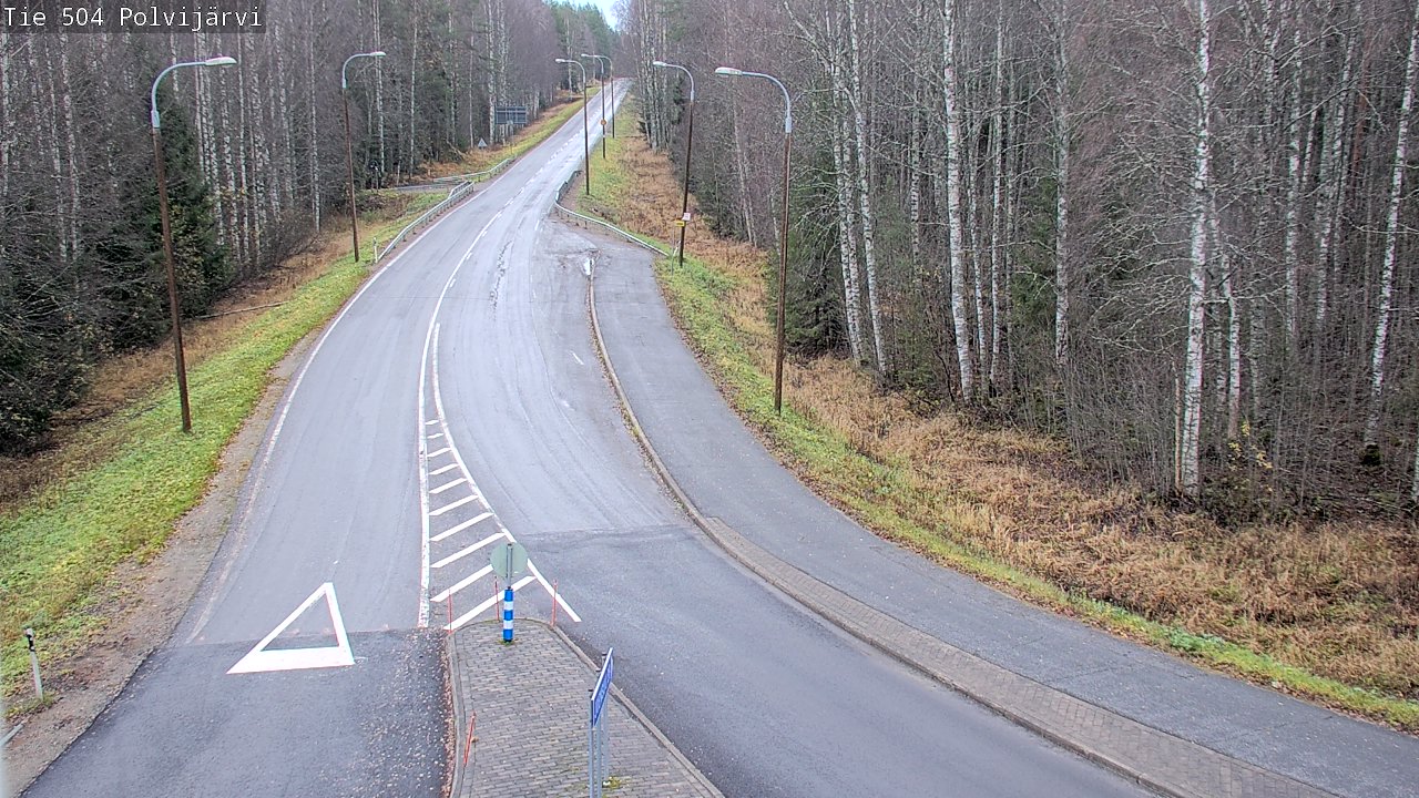 Kelikamerat Kuva Tie 504 Polvijärvi, Polvijärvi, Pohjois-Karjala