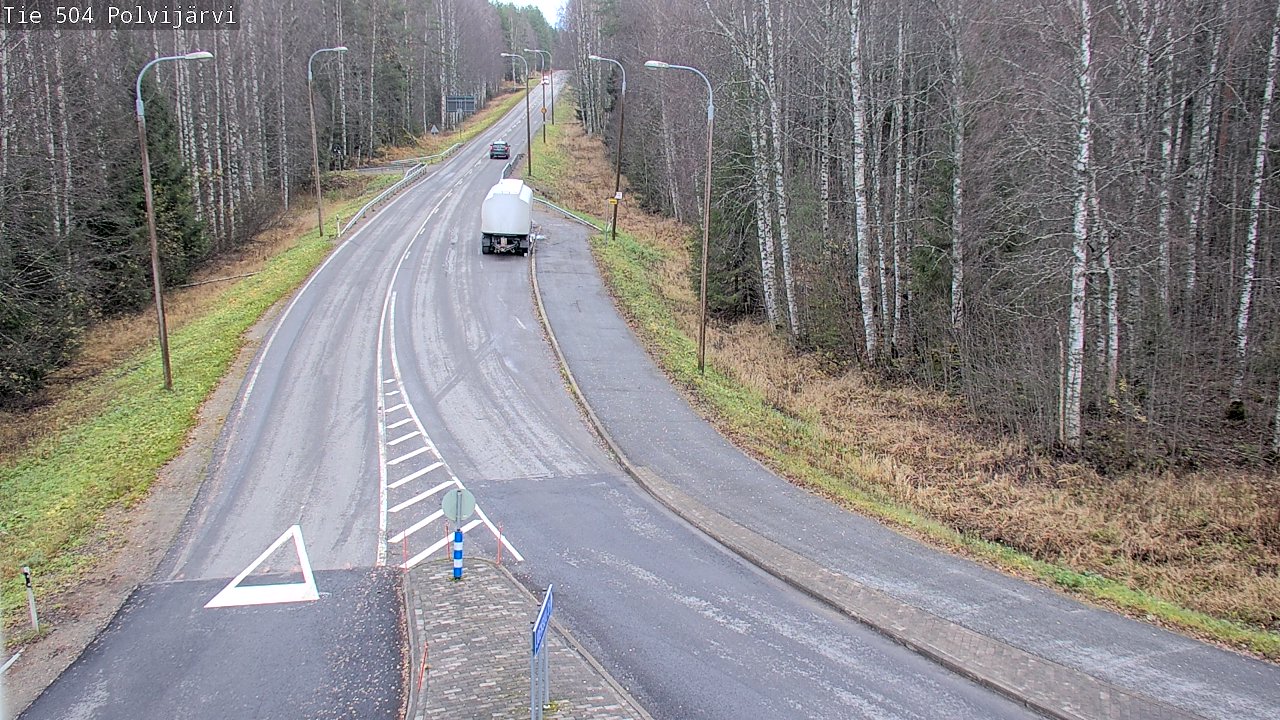 Kelikamerat Kuva Tie 504 Polvijärvi, Polvijärvi, Pohjois-Karjala