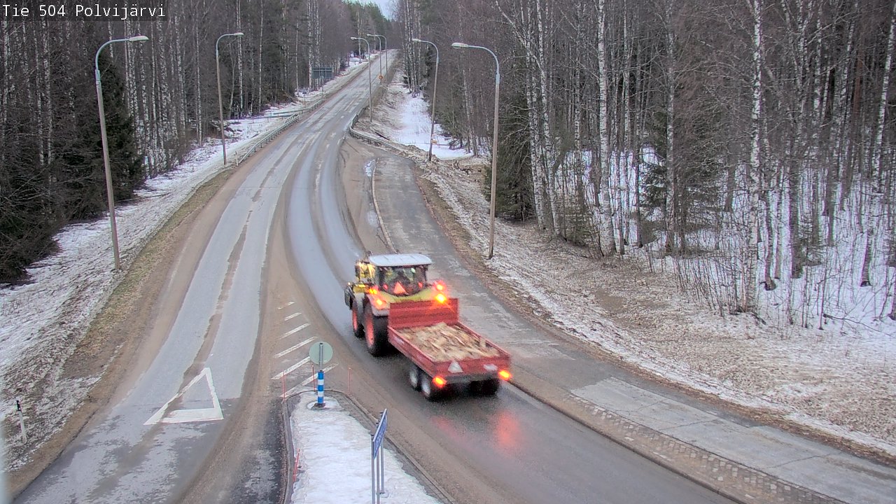 Kelikamerat Kuva Tie 504 Polvijärvi, Polvijärvi, Pohjois-Karjala