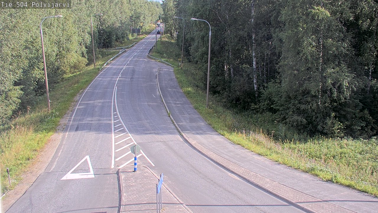 Kelikamerat Kuva Tie 504 Polvijärvi, Polvijärvi, Pohjois-Karjala