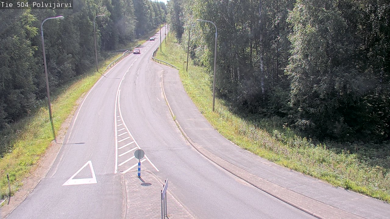 Kelikamerat Kuva Tie 504 Polvijärvi, Polvijärvi, Pohjois-Karjala