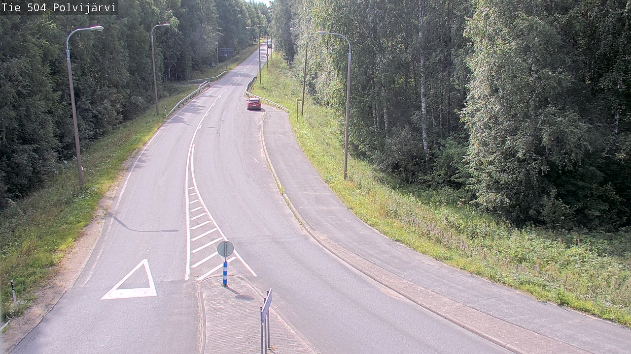 Kelikamerat Kuva Tie 504 Polvijärvi, Polvijärvi, Pohjois-Karjala