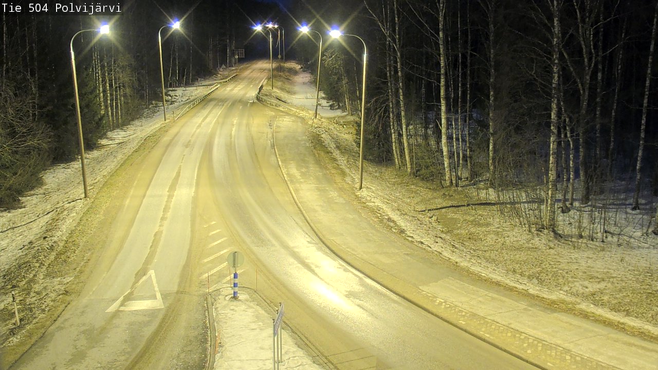 Kelikamerat Kuva Tie 504 Polvijärvi, Polvijärvi, Pohjois-Karjala