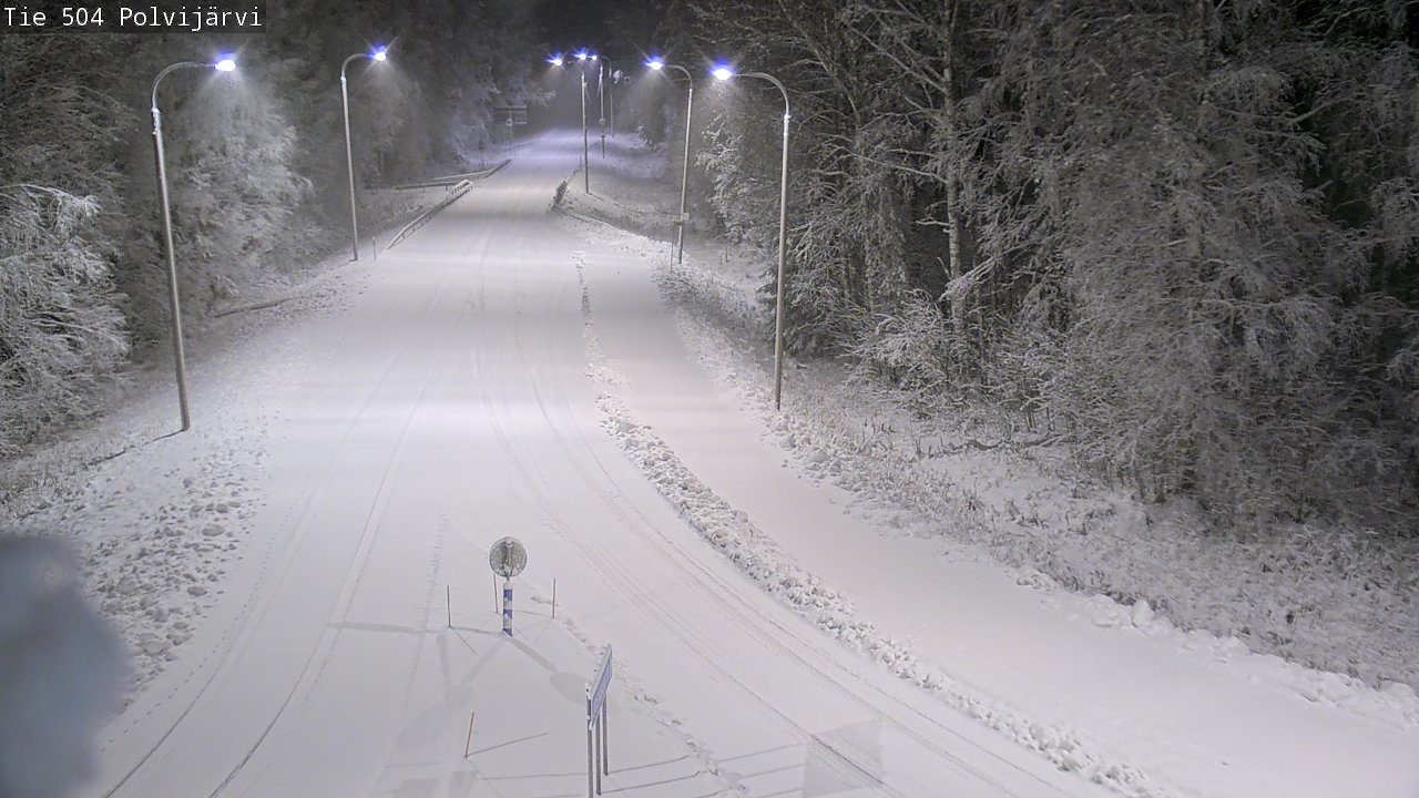 Kelikamerat Kuva Tie 504 Polvijärvi, Polvijärvi, Pohjois-Karjala