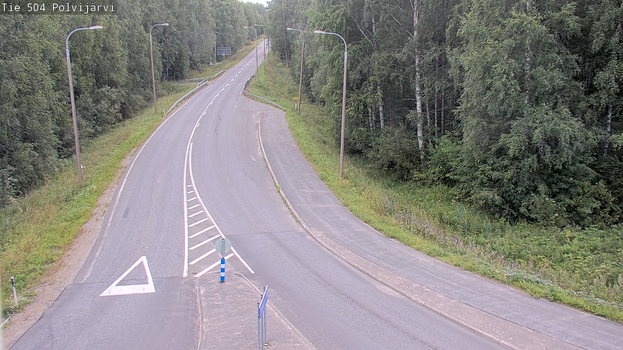 Kelikamerat Kuva Tie 504 Polvijärvi, Polvijärvi, Pohjois-Karjala