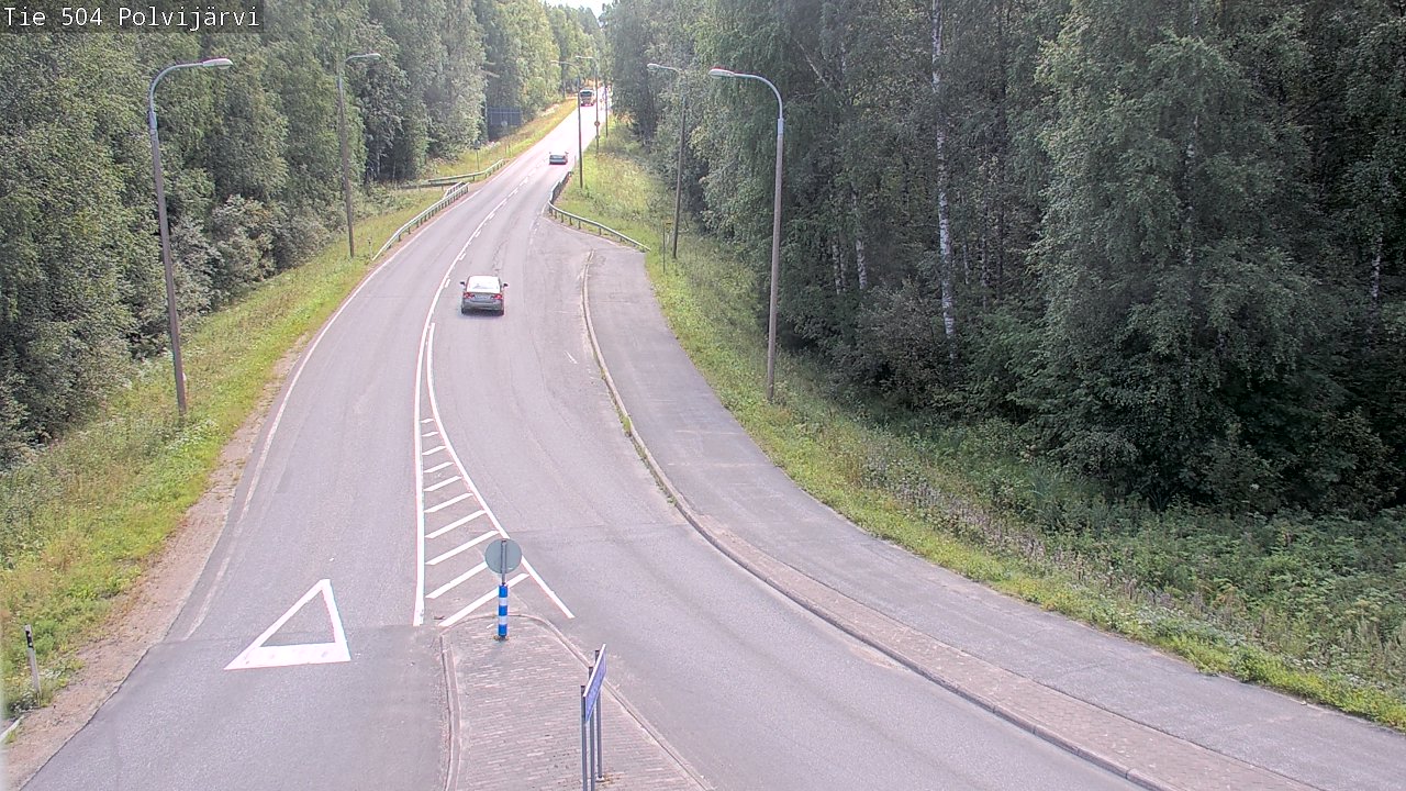 Kelikamerat Kuva Tie 504 Polvijärvi, Polvijärvi, Pohjois-Karjala