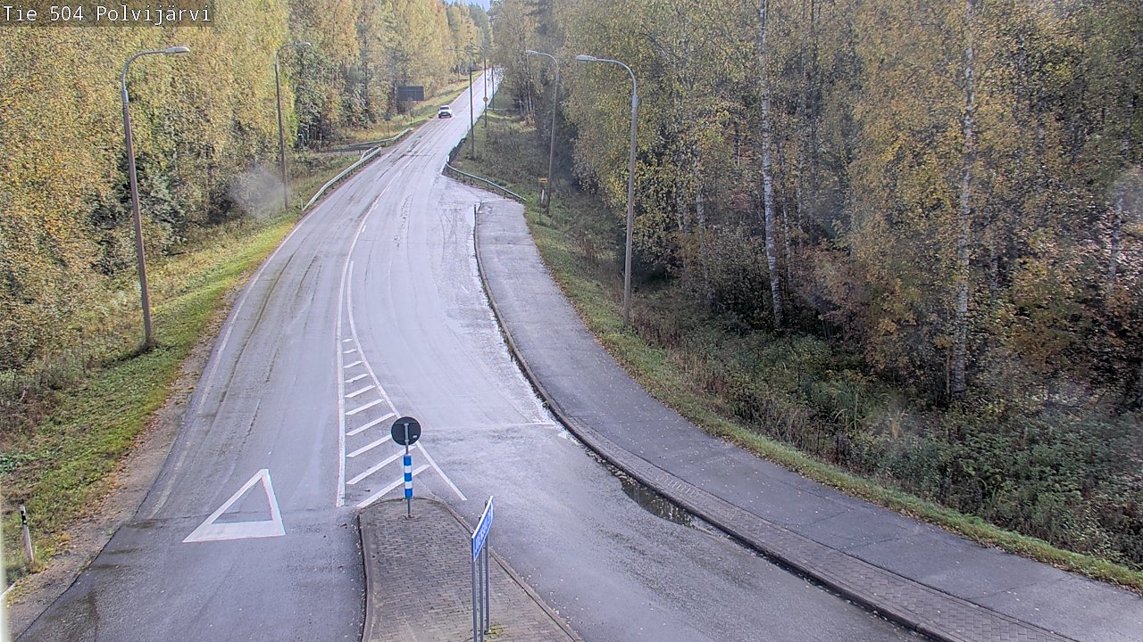 Kelikamerat Kuva Tie 504 Polvijärvi, Polvijärvi, Pohjois-Karjala