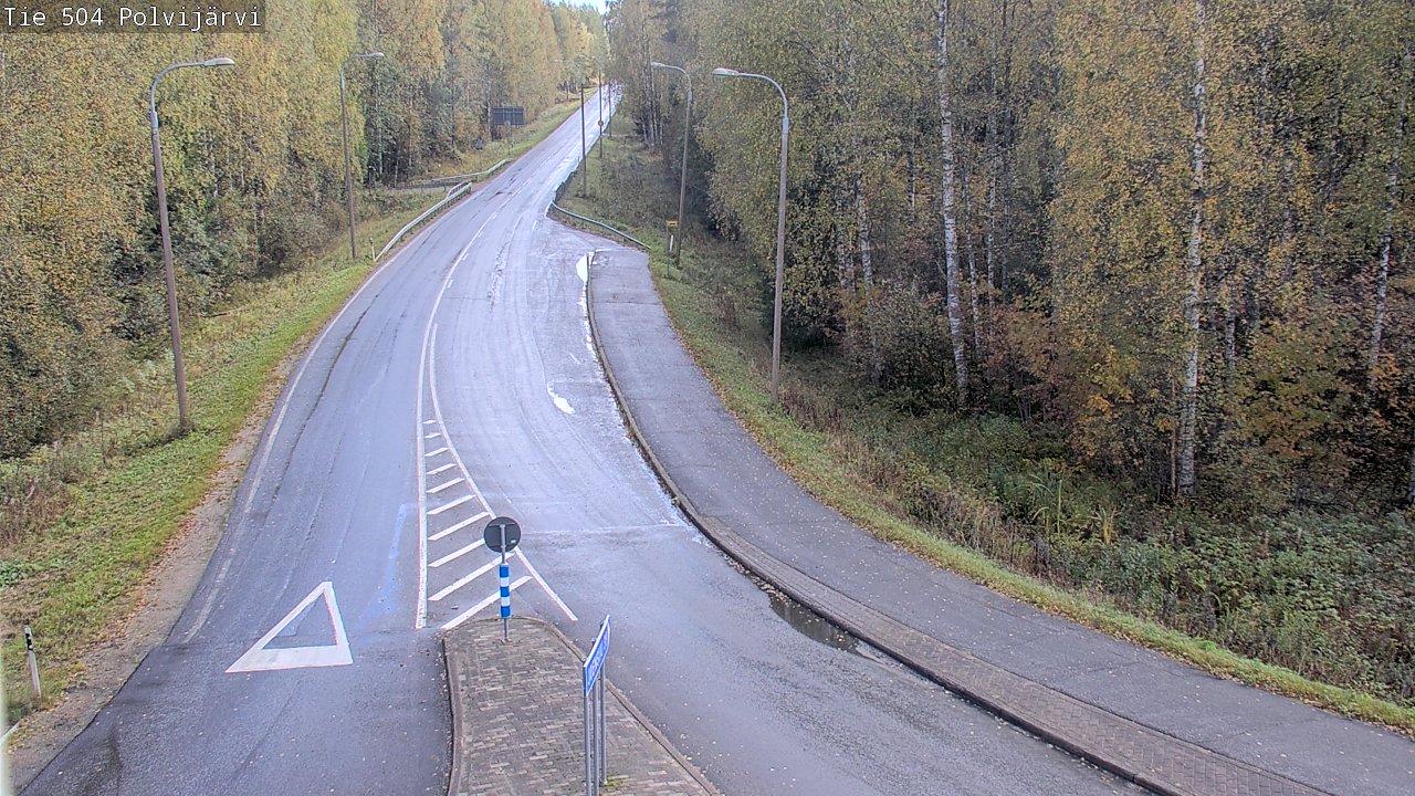 Kelikamerat Kuva Tie 504 Polvijärvi, Polvijärvi, Pohjois-Karjala