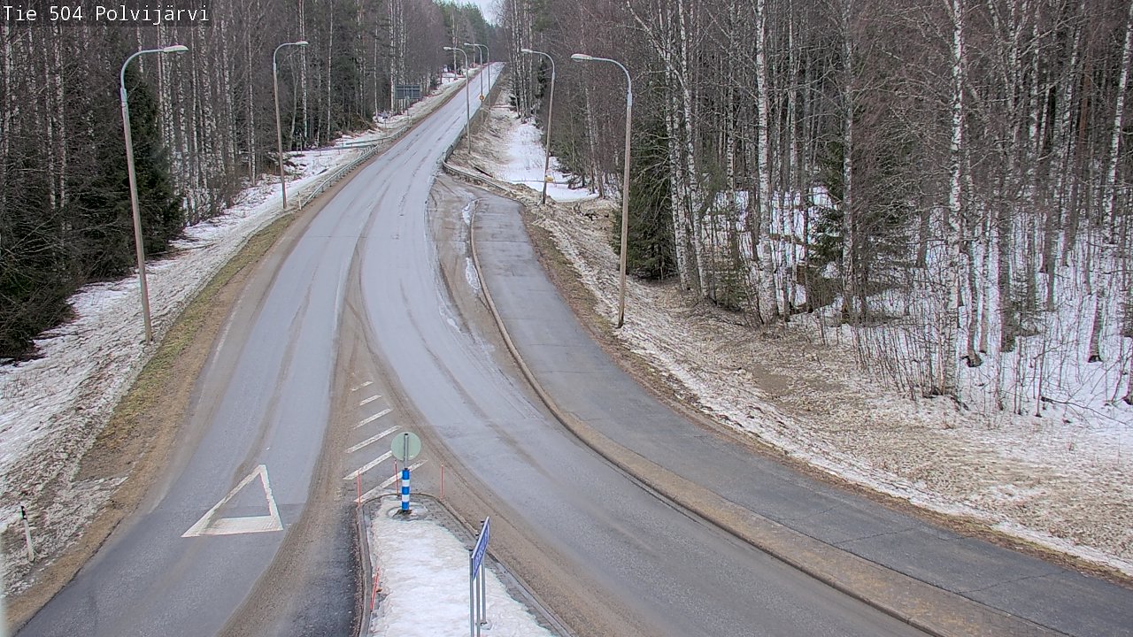 Kelikamerat Kuva Tie 504 Polvijärvi, Polvijärvi, Pohjois-Karjala