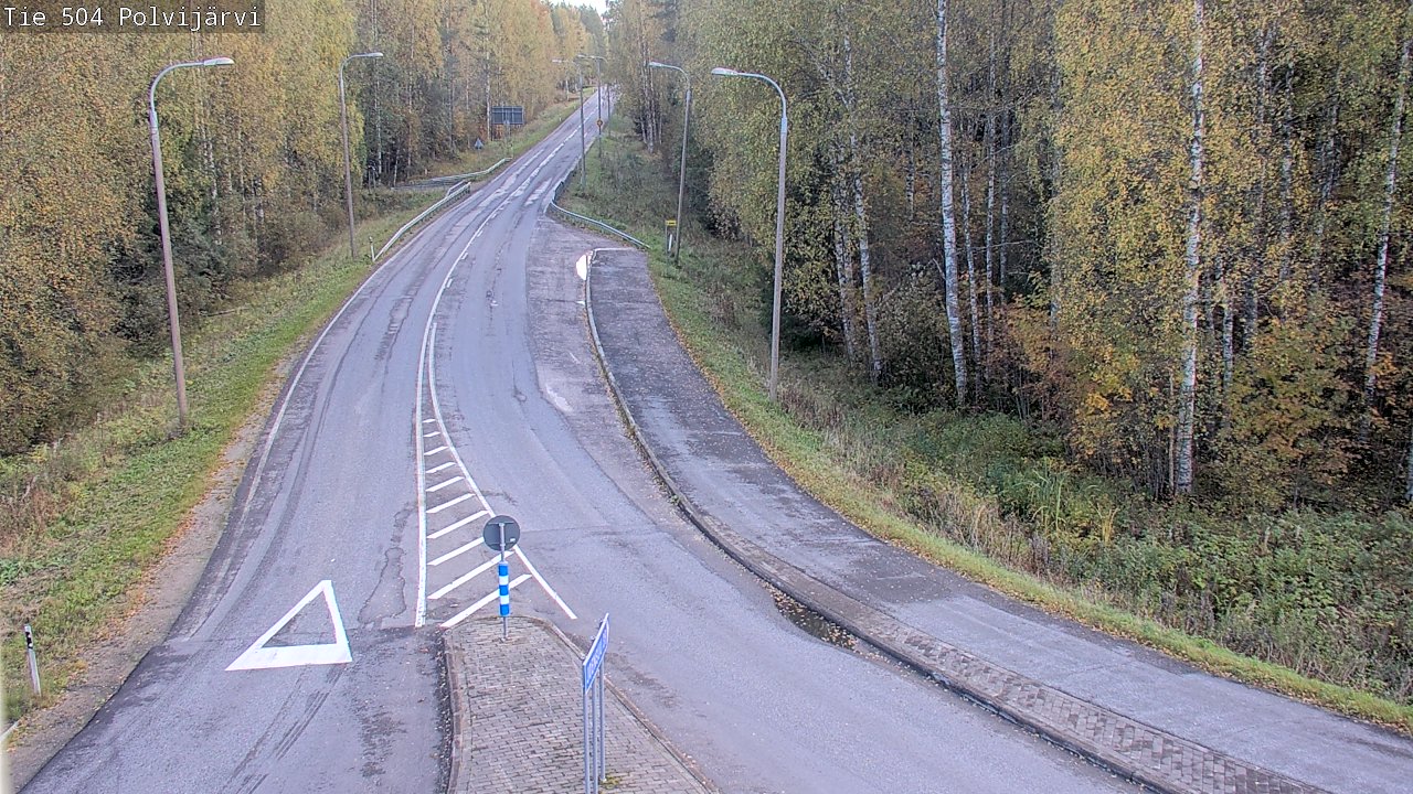 Kelikamerat Kuva Tie 504 Polvijärvi, Polvijärvi, Pohjois-Karjala