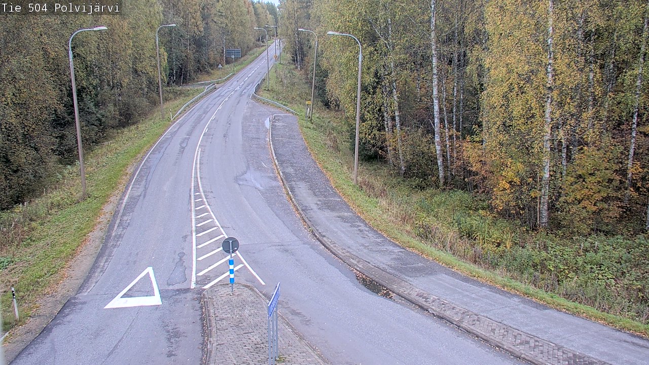 Kelikamerat Kuva Tie 504 Polvijärvi, Polvijärvi, Pohjois-Karjala
