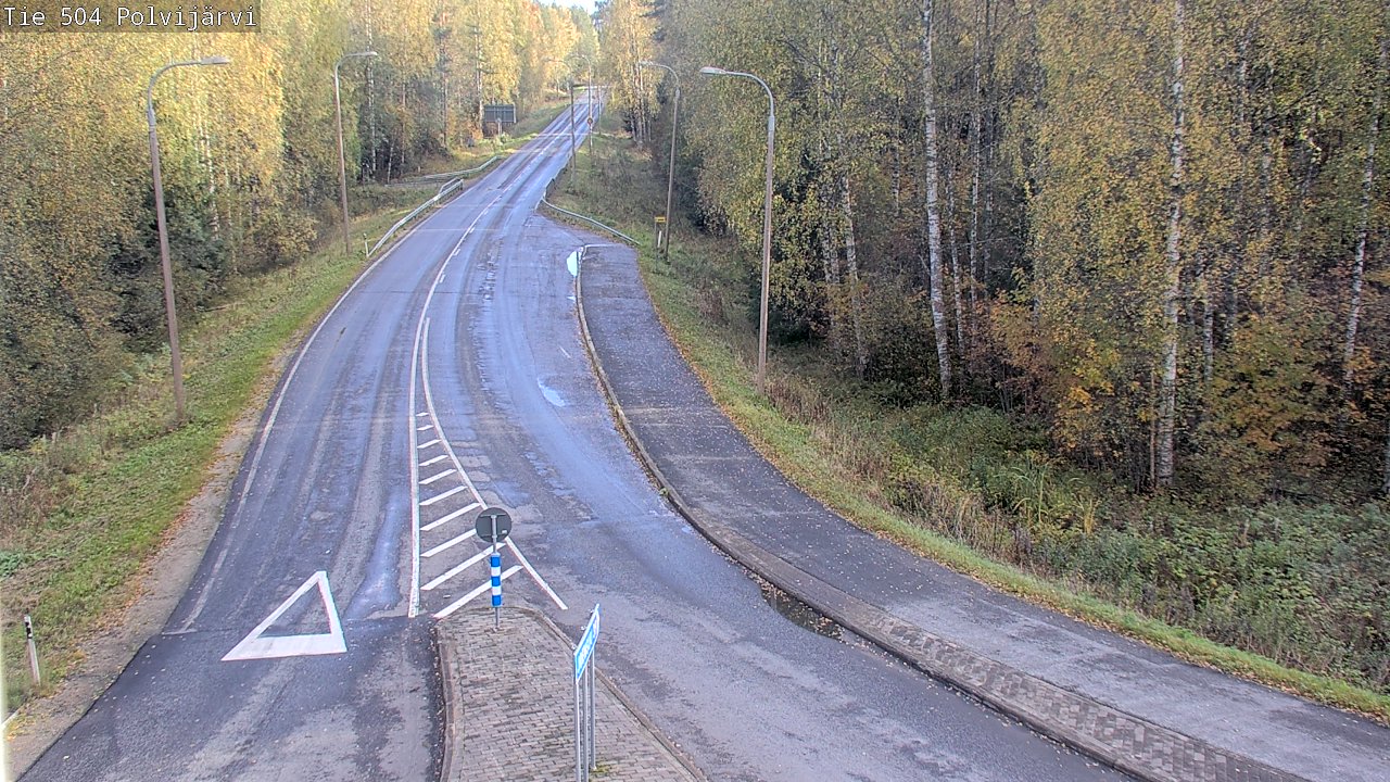 Kelikamerat Kuva Tie 504 Polvijärvi, Polvijärvi, Pohjois-Karjala