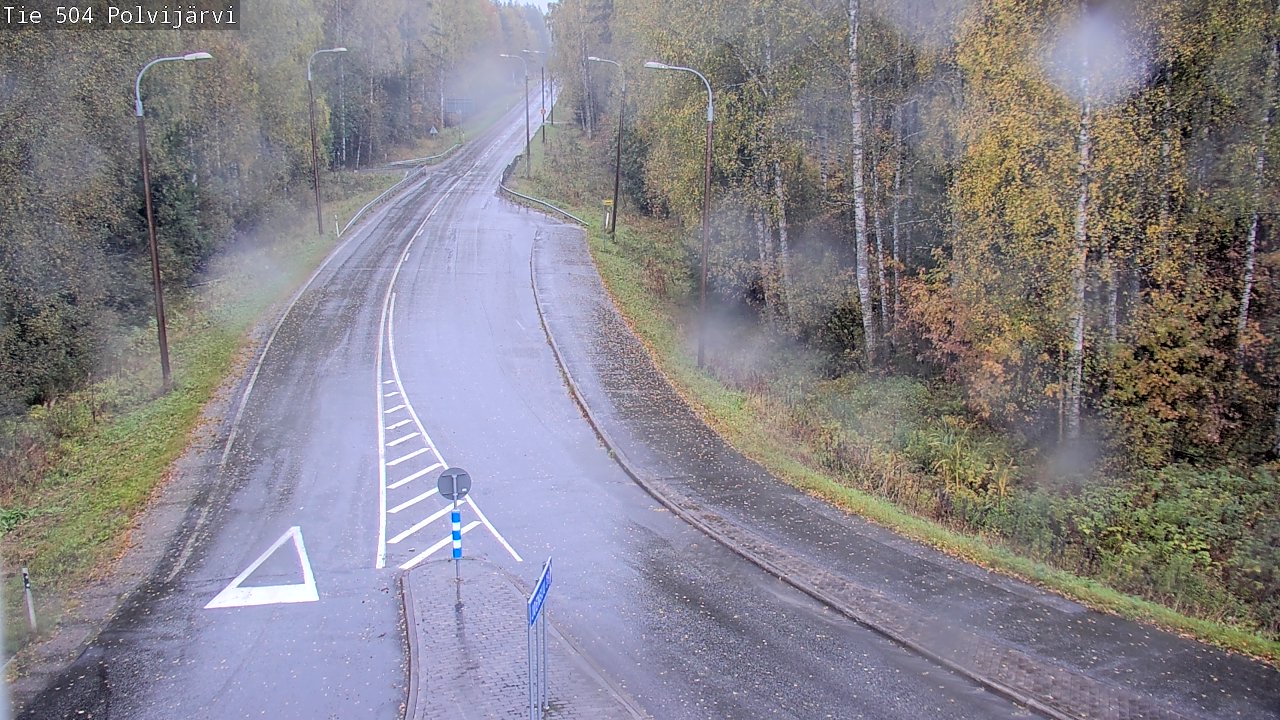 Kelikamerat Kuva Tie 504 Polvijärvi, Polvijärvi, Pohjois-Karjala