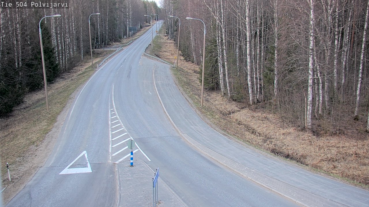 Kelikamerat Kuva Tie 504 Polvijärvi, Polvijärvi, Pohjois-Karjala