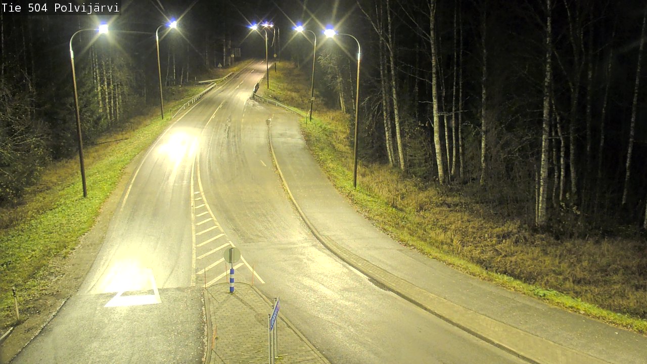 Kelikamerat Kuva Tie 504 Polvijärvi, Polvijärvi, Pohjois-Karjala