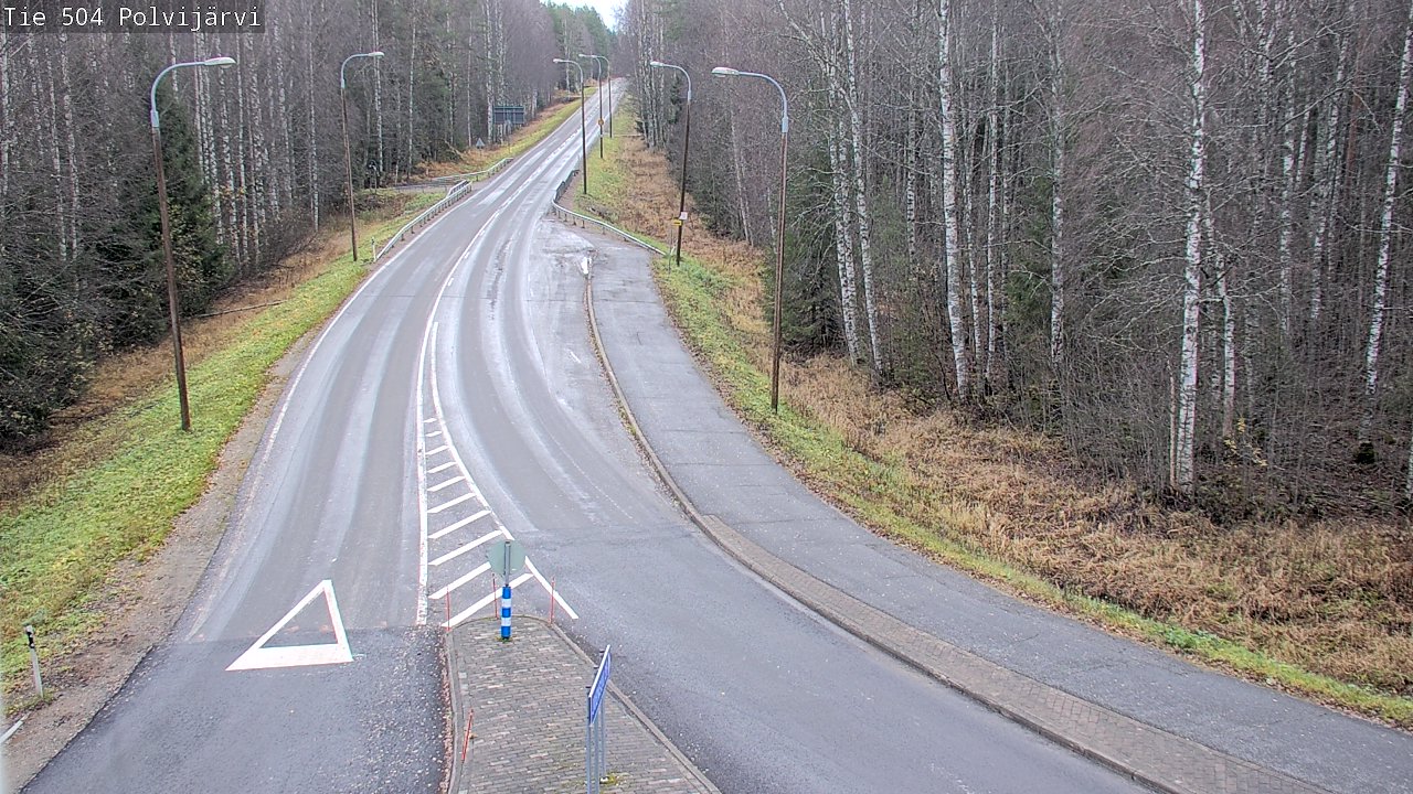 Kelikamerat Kuva Tie 504 Polvijärvi, Polvijärvi, Pohjois-Karjala