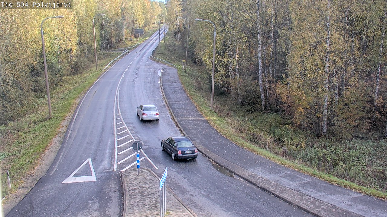 Kelikamerat Kuva Tie 504 Polvijärvi, Polvijärvi, Pohjois-Karjala