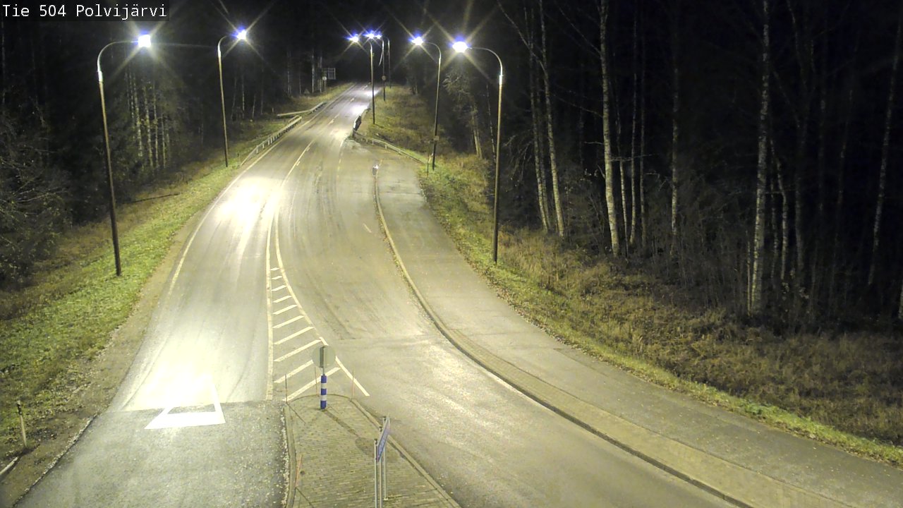 Kelikamerat Kuva Tie 504 Polvijärvi, Polvijärvi, Pohjois-Karjala