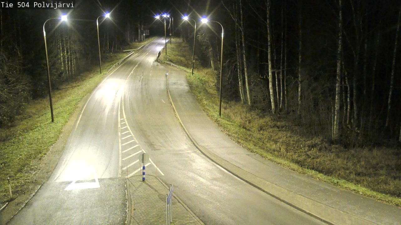 Kelikamerat Kuva Tie 504 Polvijärvi, Polvijärvi, Pohjois-Karjala