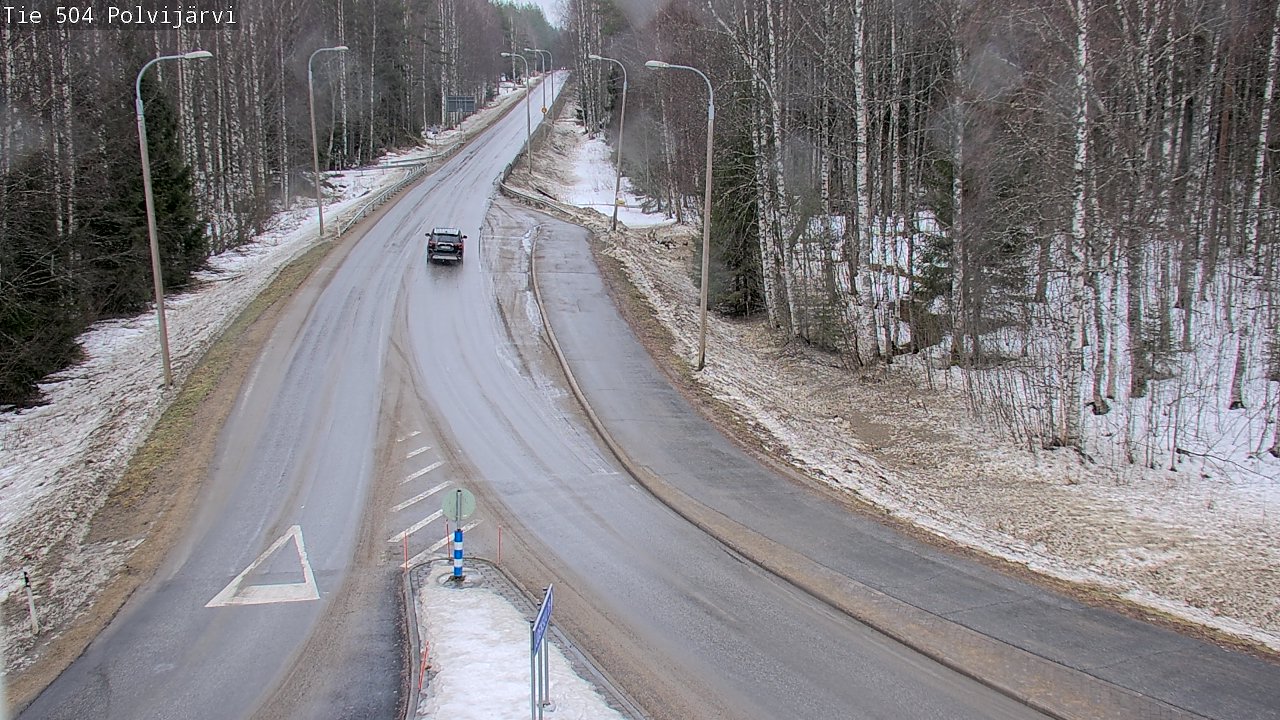Kelikamerat Kuva Tie 504 Polvijärvi, Polvijärvi, Pohjois-Karjala