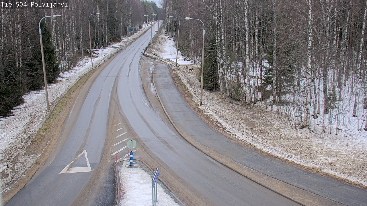Kelikamerat Kuva Tie 504 Polvijärvi, Polvijärvi, Pohjois-Karjala