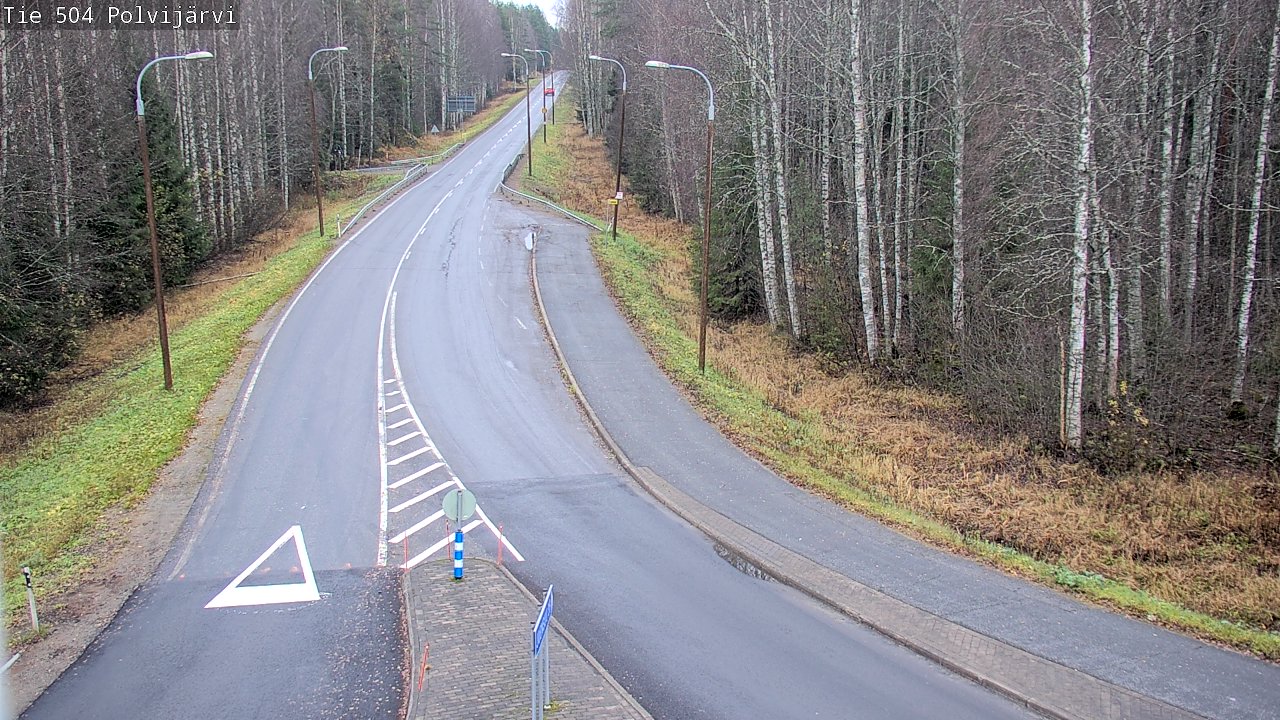 Kelikamerat Kuva Tie 504 Polvijärvi, Polvijärvi, Pohjois-Karjala