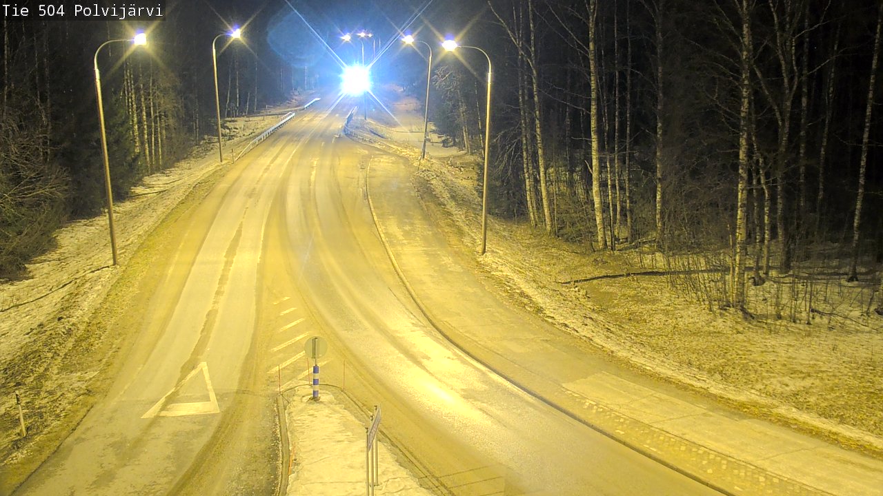 Kelikamerat Kuva Tie 504 Polvijärvi, Polvijärvi, Pohjois-Karjala