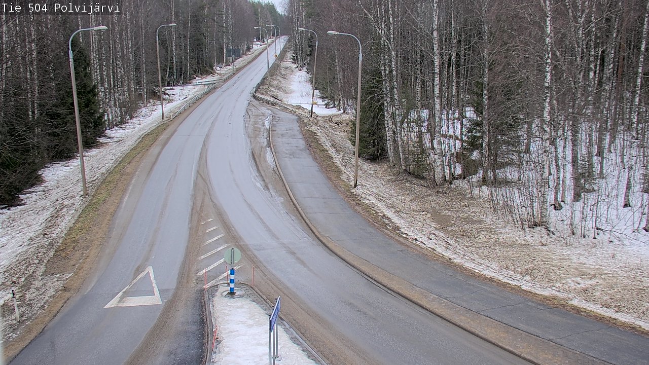 Kelikamerat Kuva Tie 504 Polvijärvi, Polvijärvi, Pohjois-Karjala