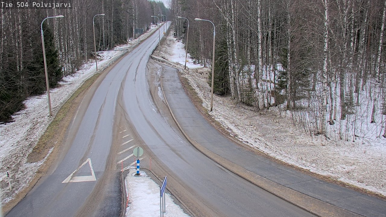 Kelikamerat Kuva Tie 504 Polvijärvi, Polvijärvi, Pohjois-Karjala