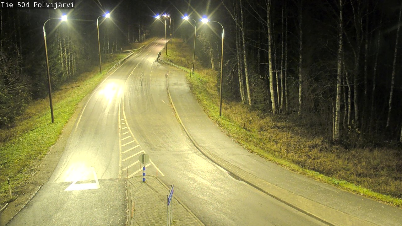 Kelikamerat Kuva Tie 504 Polvijärvi, Polvijärvi, Pohjois-Karjala