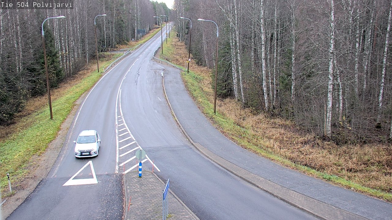 Kelikamerat Kuva Tie 504 Polvijärvi, Polvijärvi, Pohjois-Karjala