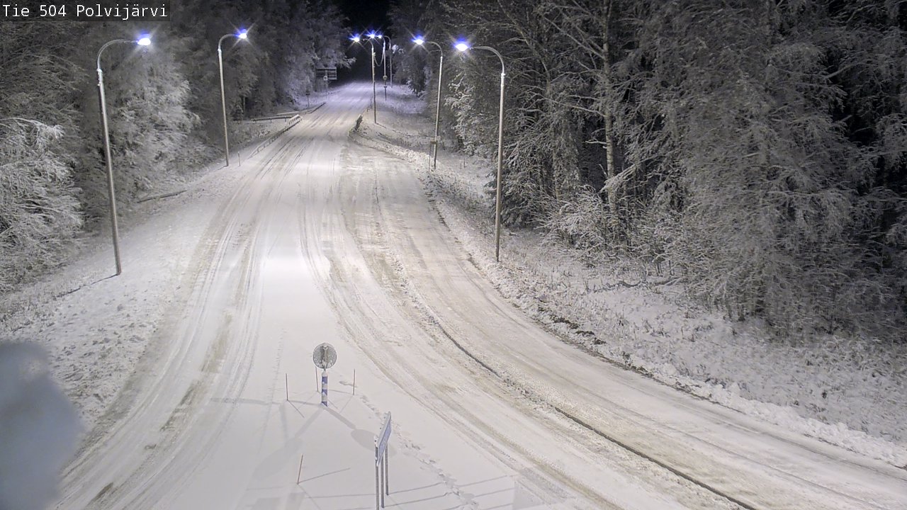 Kelikamerat Kuva Tie 504 Polvijärvi, Polvijärvi, Pohjois-Karjala