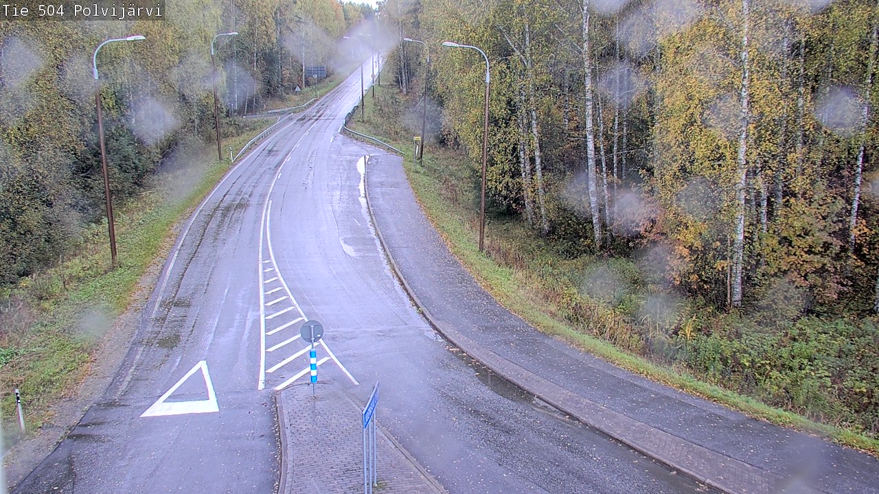 Weather Camera Image Road 504 Polvijärvi, Polvijärvi, Pohjois-Karjala