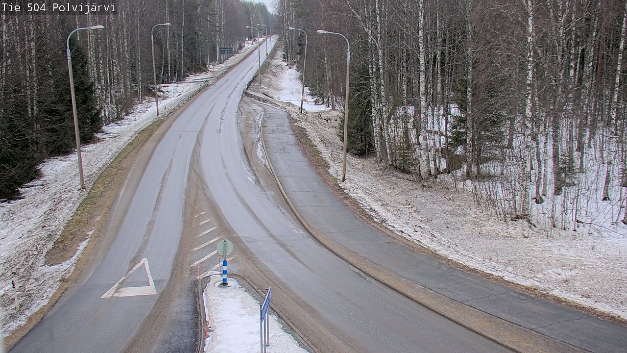 Kelikamerat Kuva Tie 504 Polvijärvi, Polvijärvi, Pohjois-Karjala